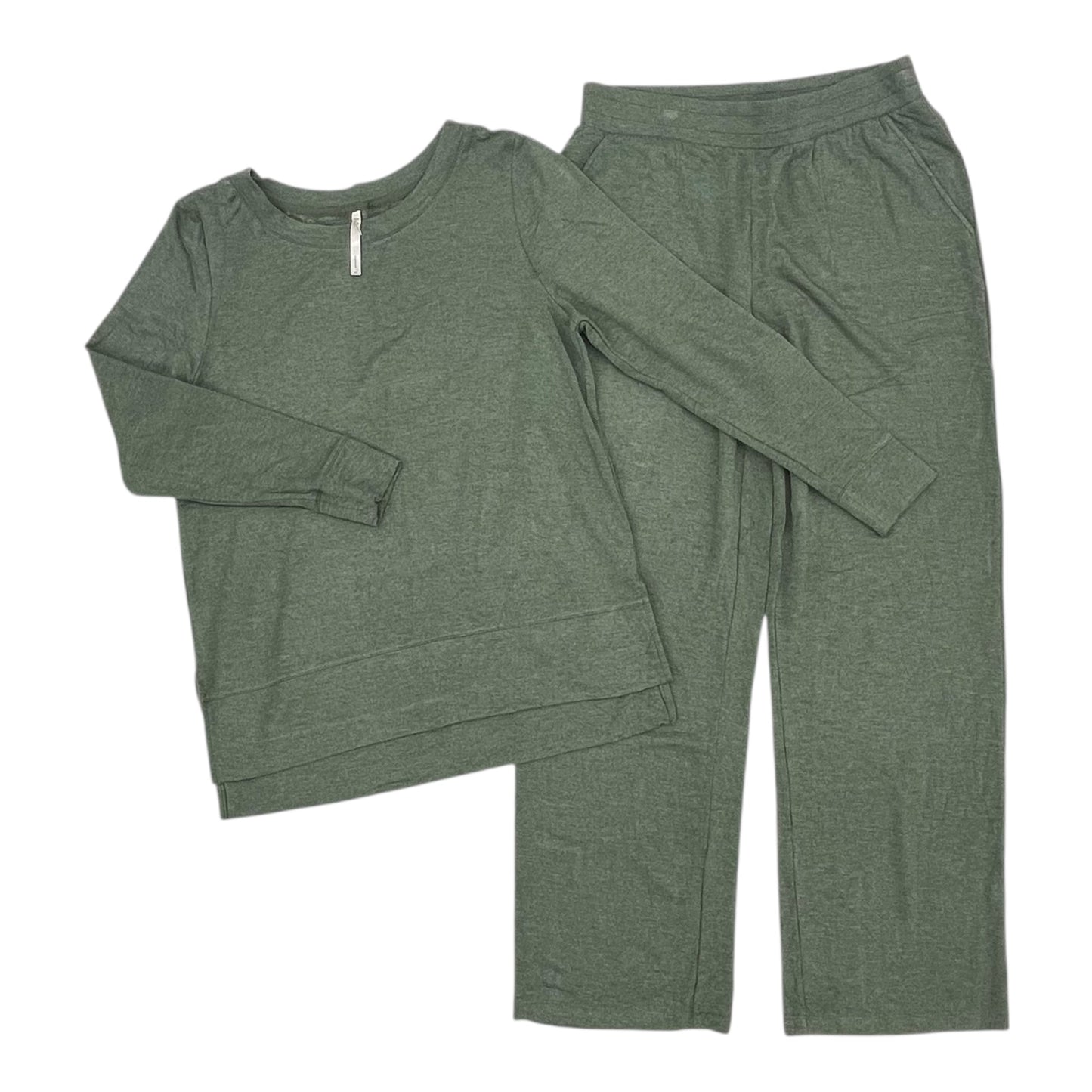 Lounge Set Pants By Soma In Green, Size:M