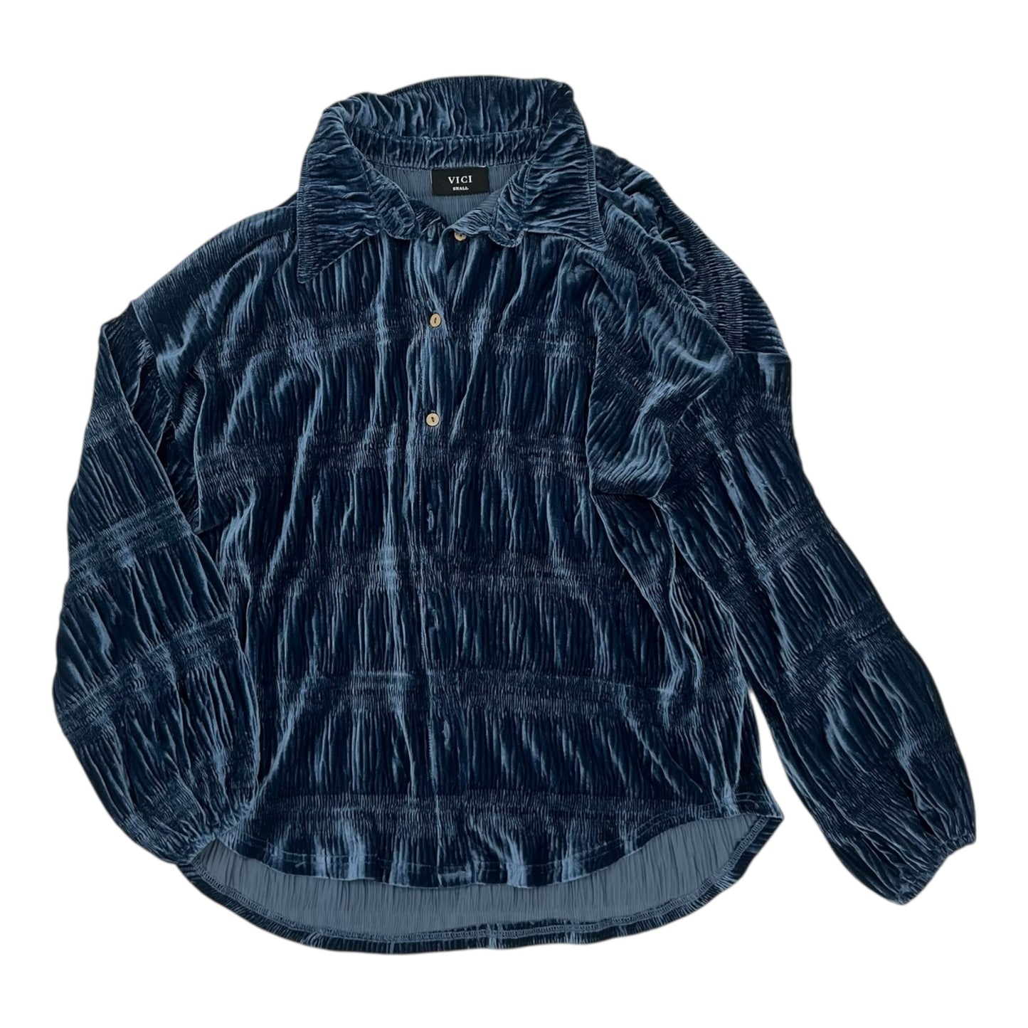 Top Ls By Vici In Blue, Size:S