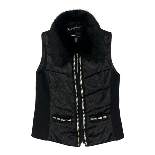 Vest Puffer & Quilted By White House Black Market In Black, Size:M