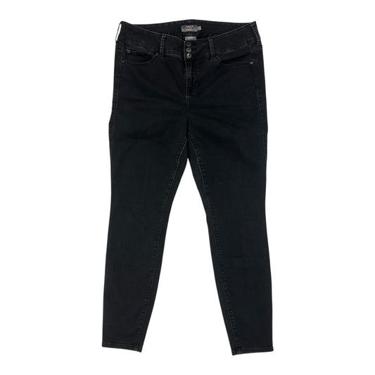 Jeans Jeggings By Torrid In Black Denim, Size:18
