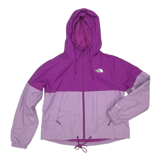 Jacket Windbreaker By The North Face In Purple, Size:M