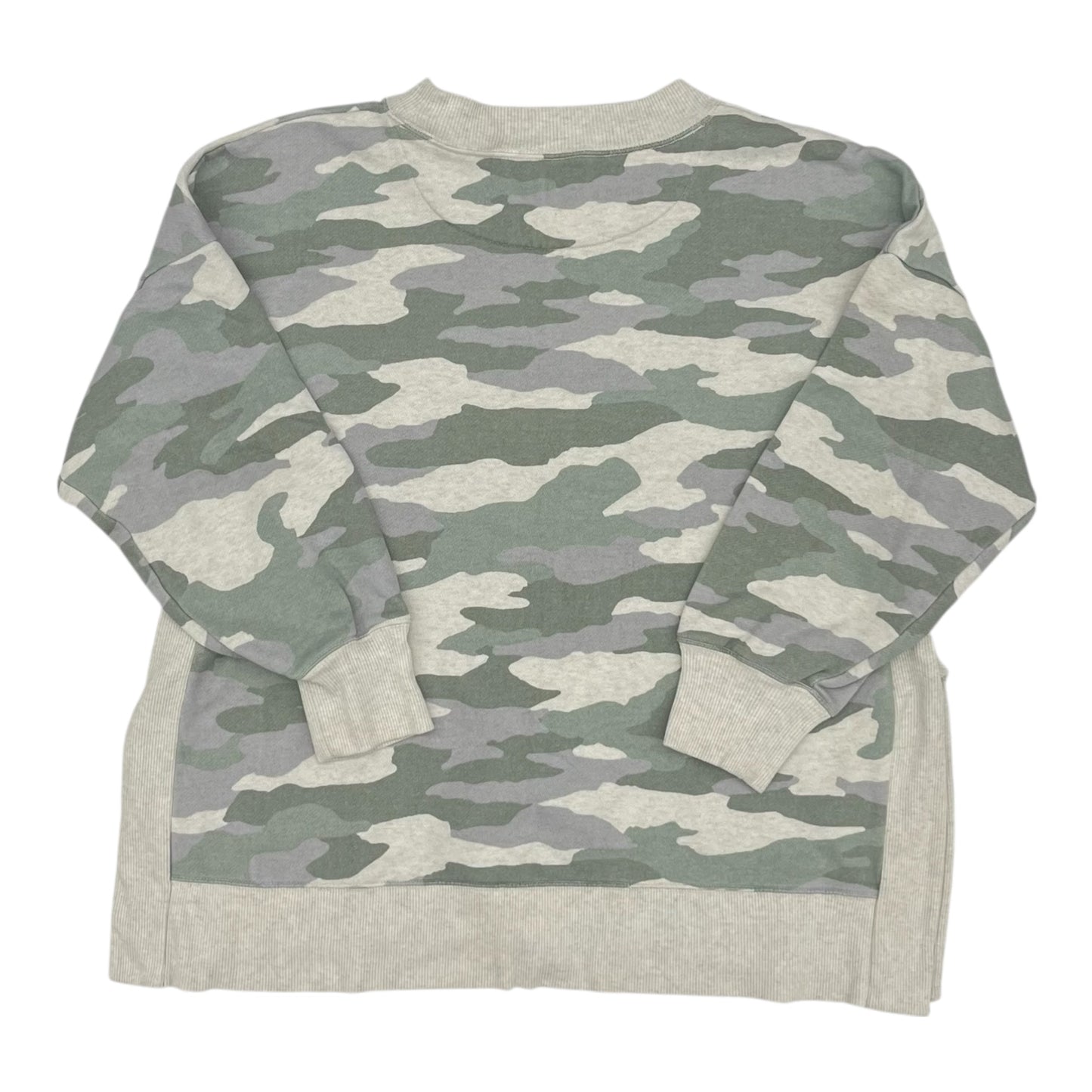 Sweatshirt Crewneck By Aerie In Camouflage Print, Size:Xl
