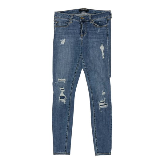 Jeans Skinny By Liverpool In Blue Denim, Size:6