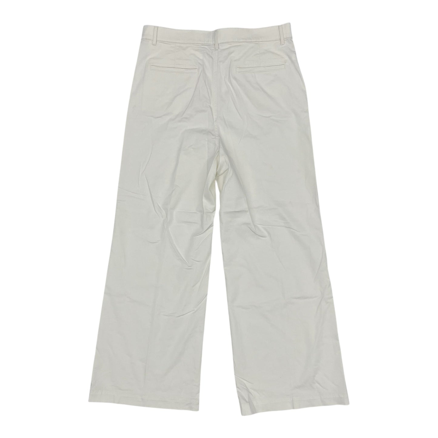 Pants Wide Leg By Ann Taylor In Cream, Size:16