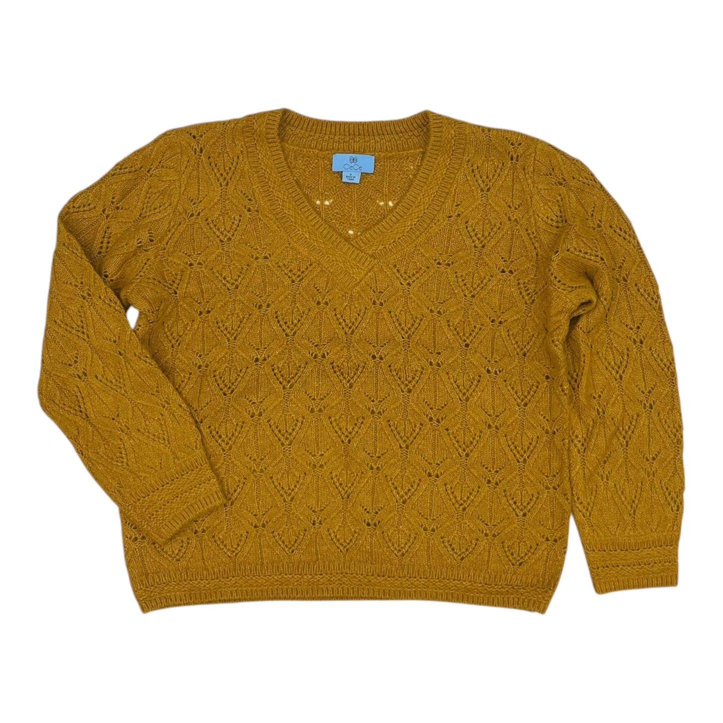 Sweater By Cece In Gold, Size:S