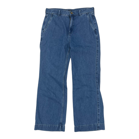 Jeans Straight By J. Crew In Blue Denim, Size:8