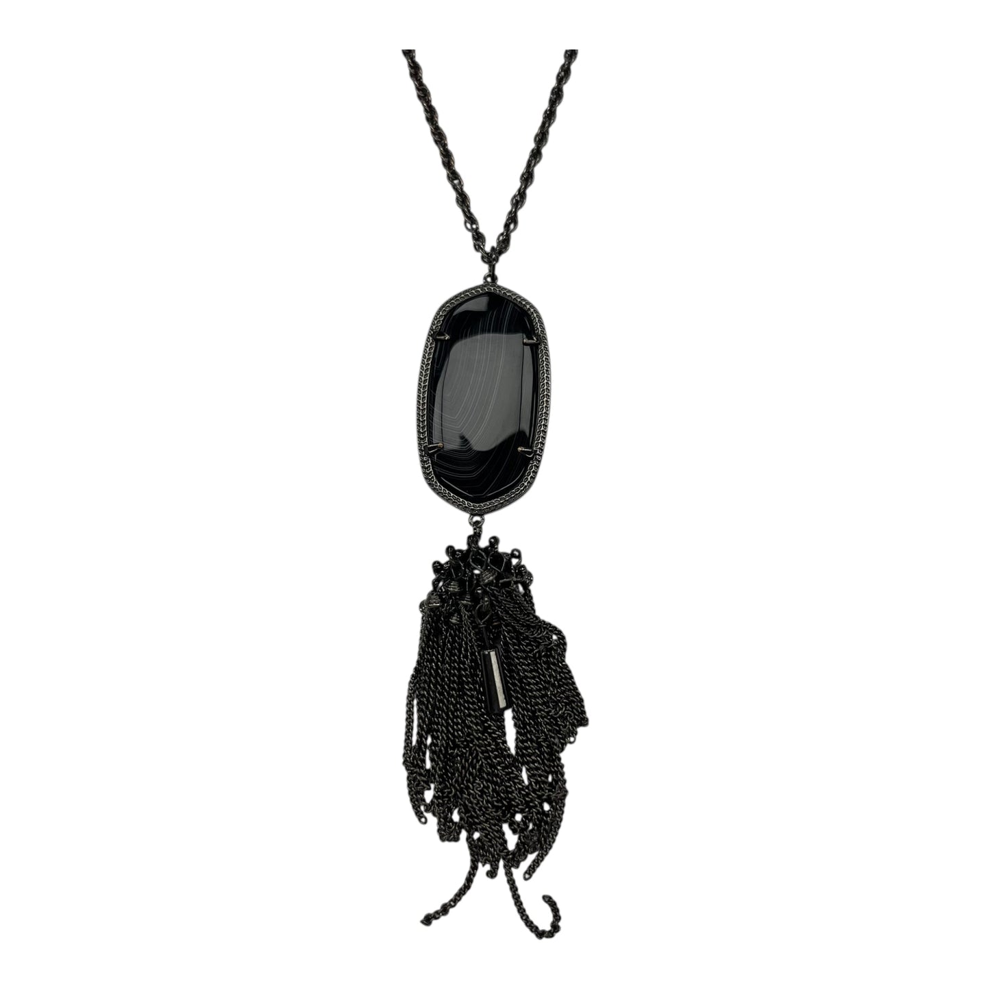 Necklace Pendant By Kendra Scott In Black