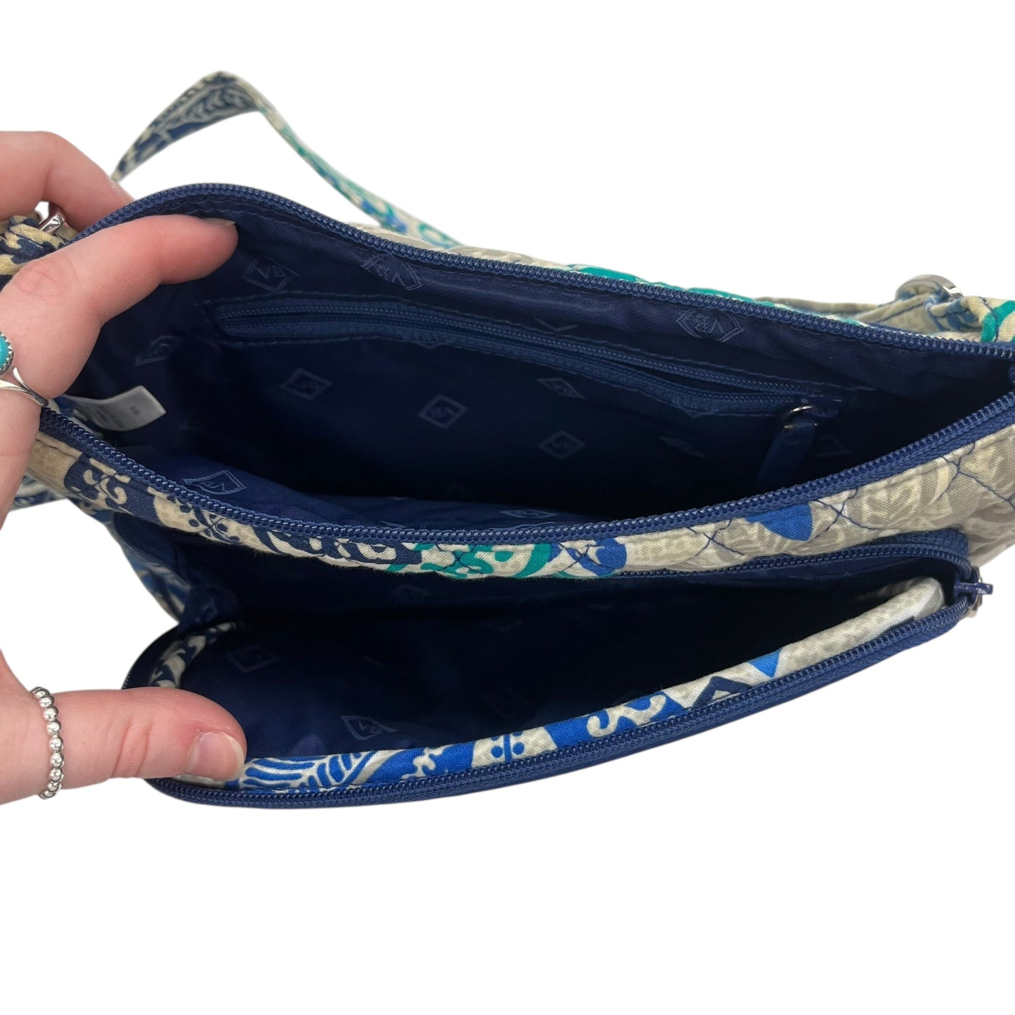 Crossbody By Vera Bradley In Tan, Size:Medium
