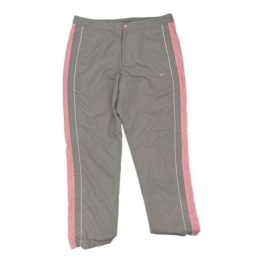 Athletic Pants By Nike In Grey & Pink, Size:M