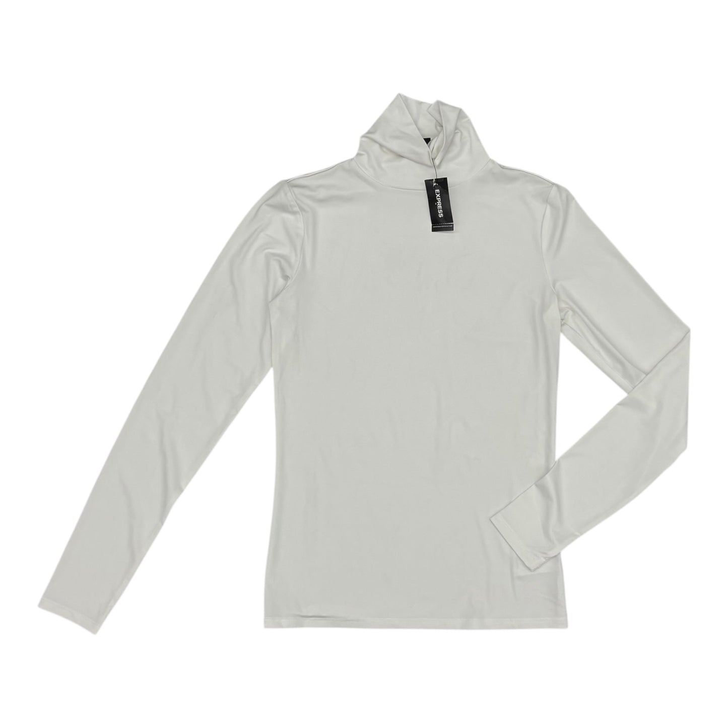 Top Ls Basic By Express In White, Size:S