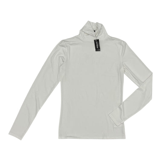 Top Ls Basic By Express In White, Size:S