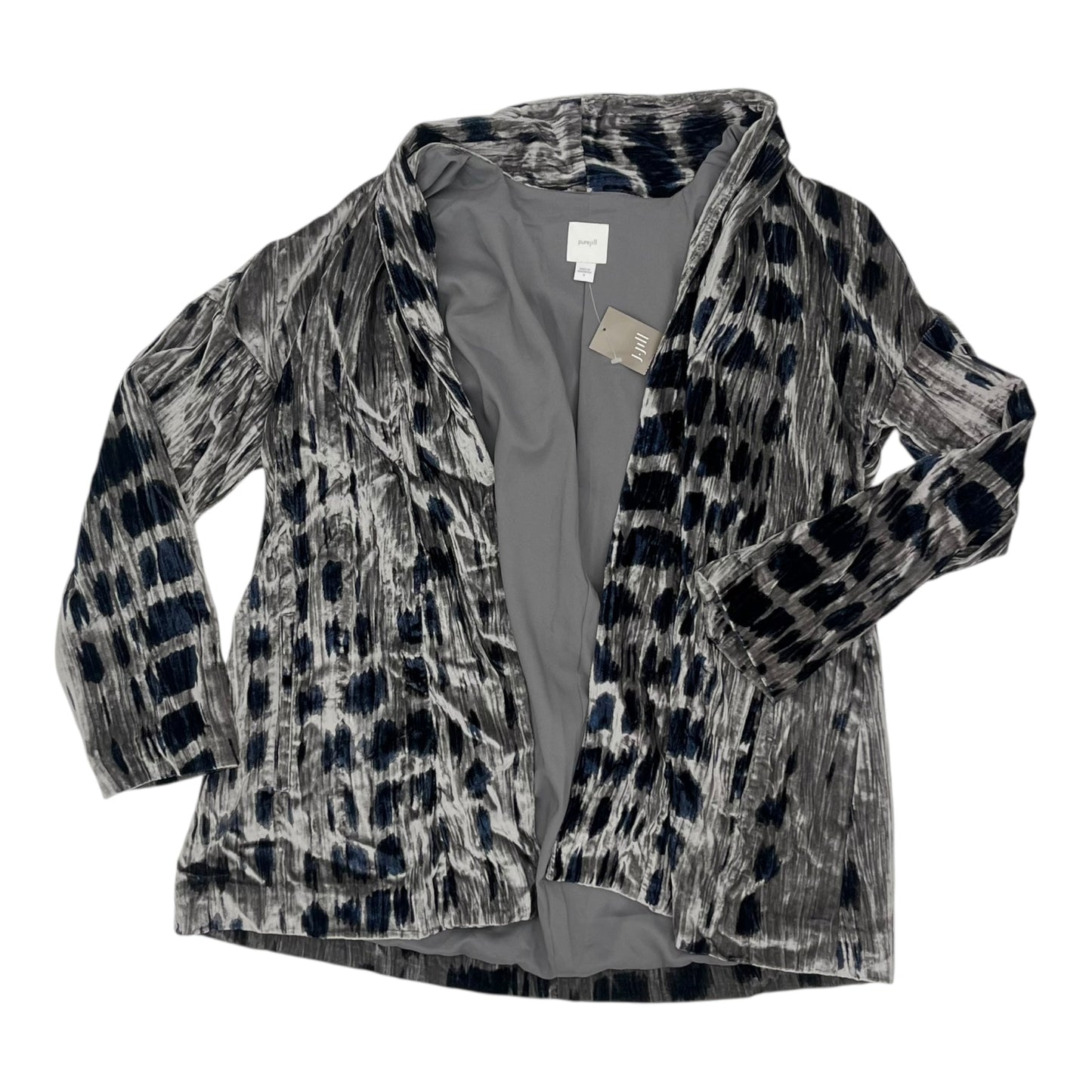 Cardigan By J. Jill In Grey, Size:S