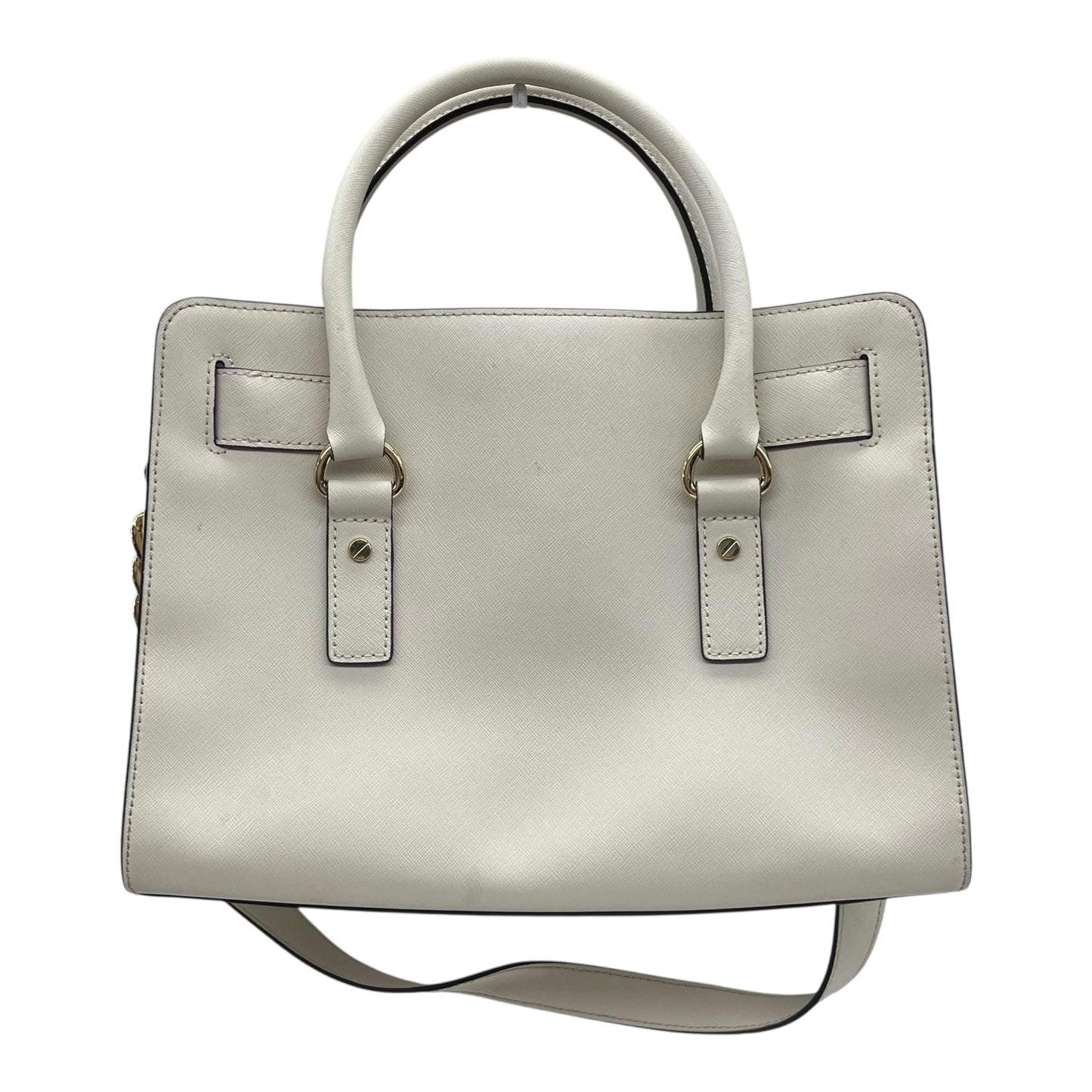 Handbag Designer By Michael Kors In Cream, Size:Large