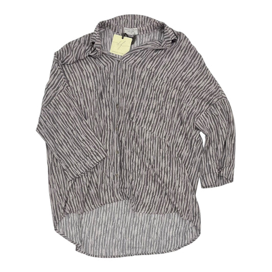 Top Ls By Dress Forum In Grey, Size:S