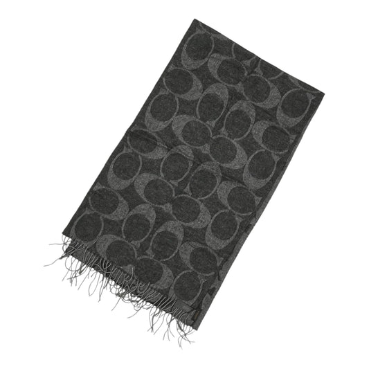 SCARF DESIGNER by COACH in GREY