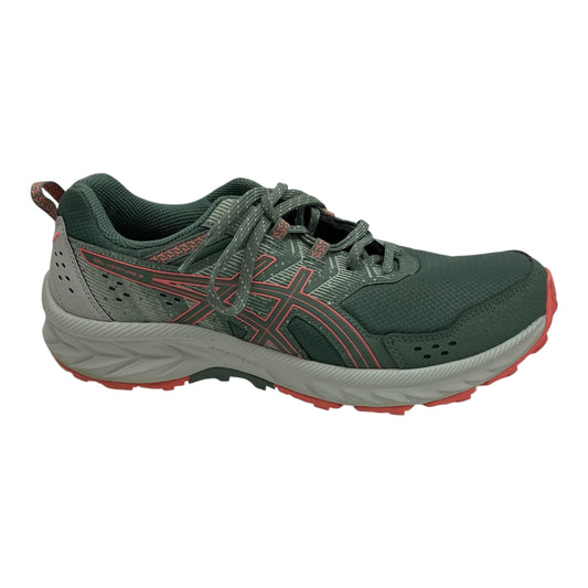 Shoes Athletic By Asics In Green & Pink, Size:9.5