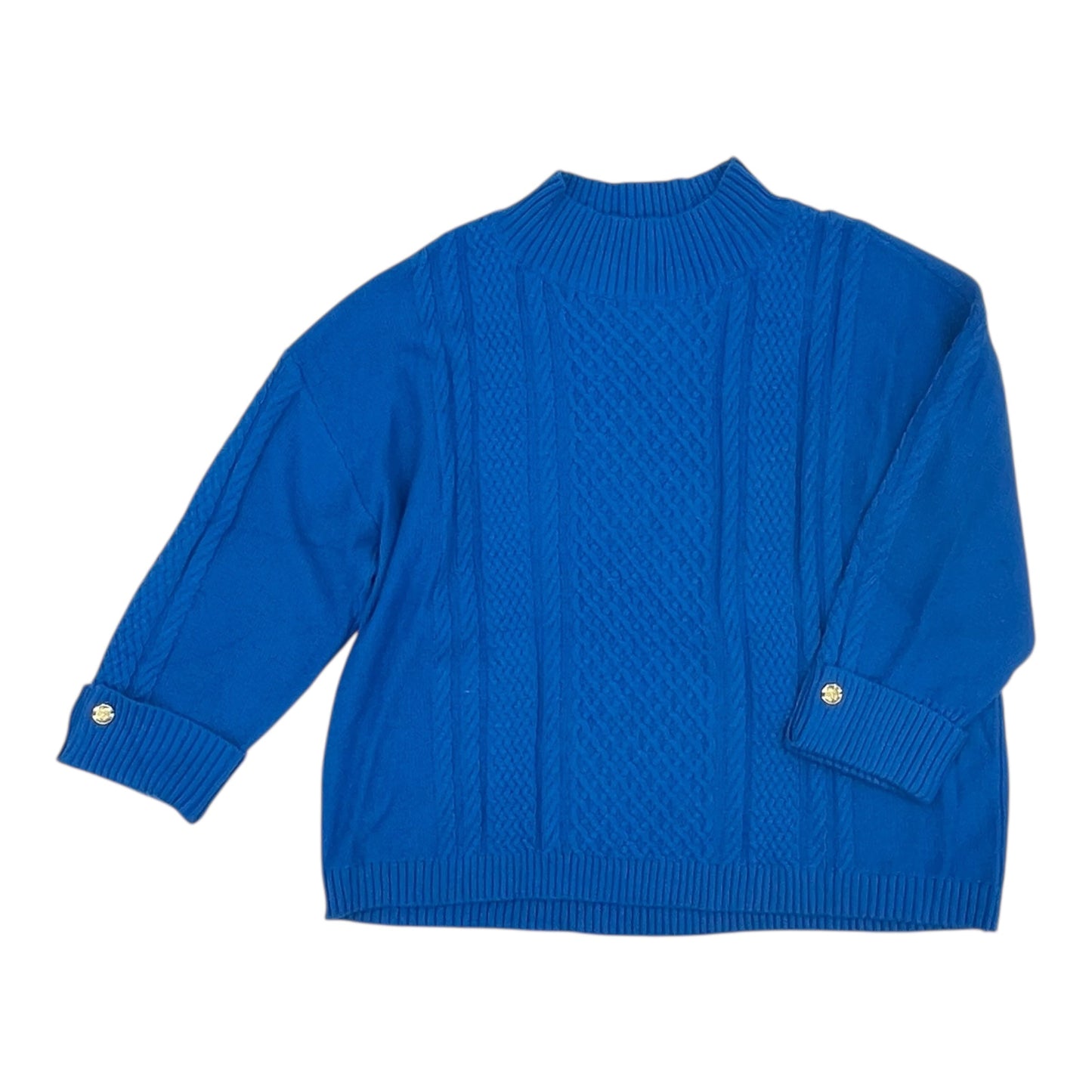 Sweater By Talbots In Blue, Size:2X