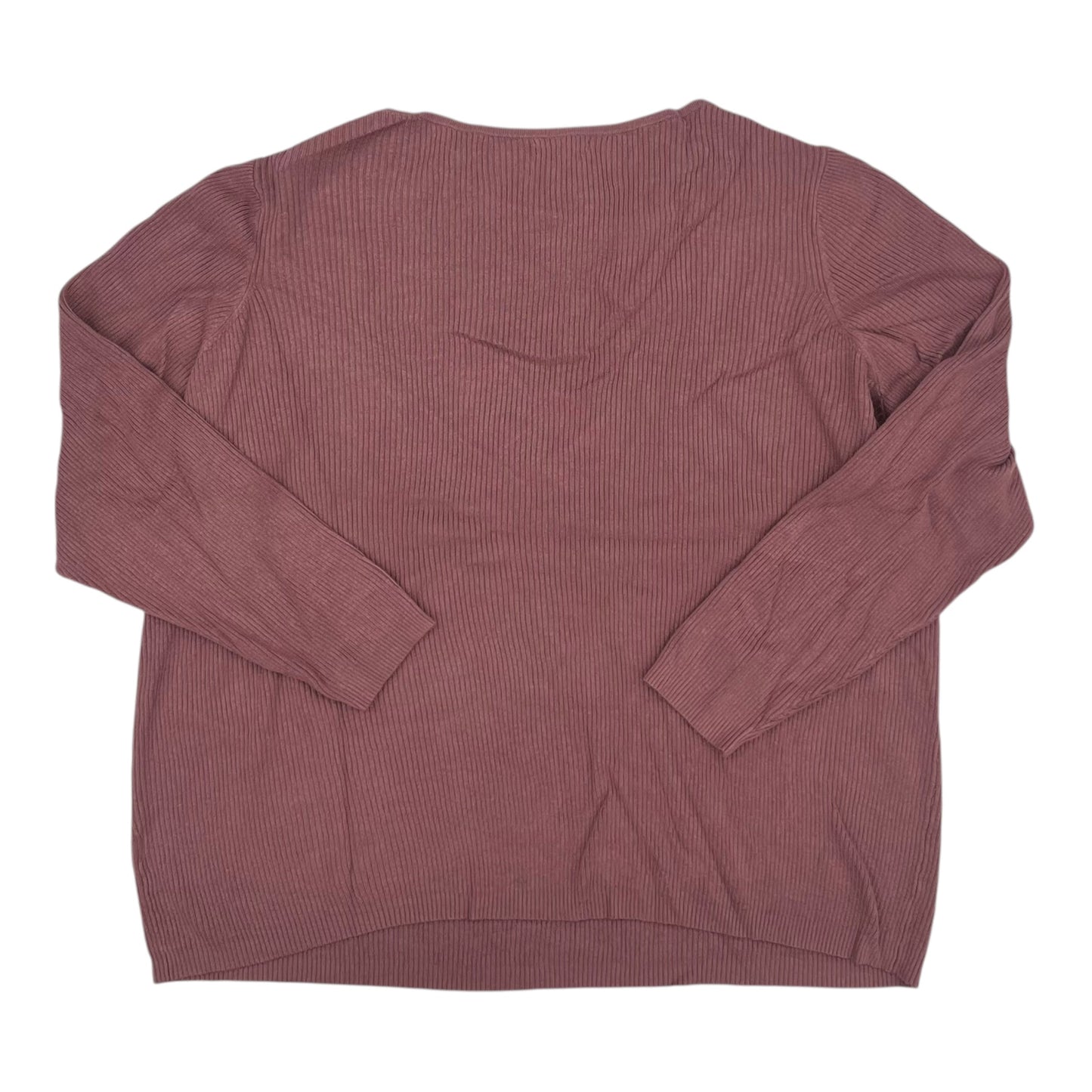 Sweater By Maurices In Mauve, Size:3X