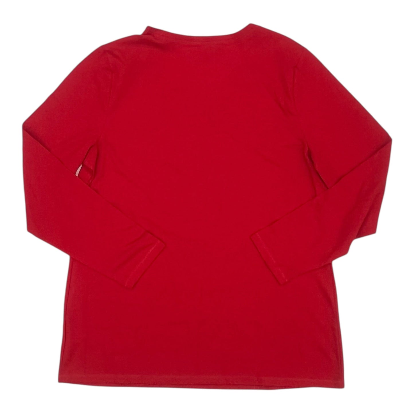Top Ls Basic By No Boundaries In Red, Size:3X