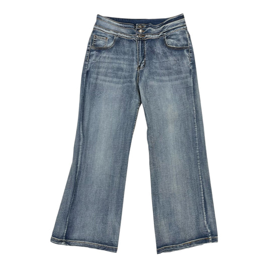 Jeans Flared By Cme In Blue Denim, Size:Xl