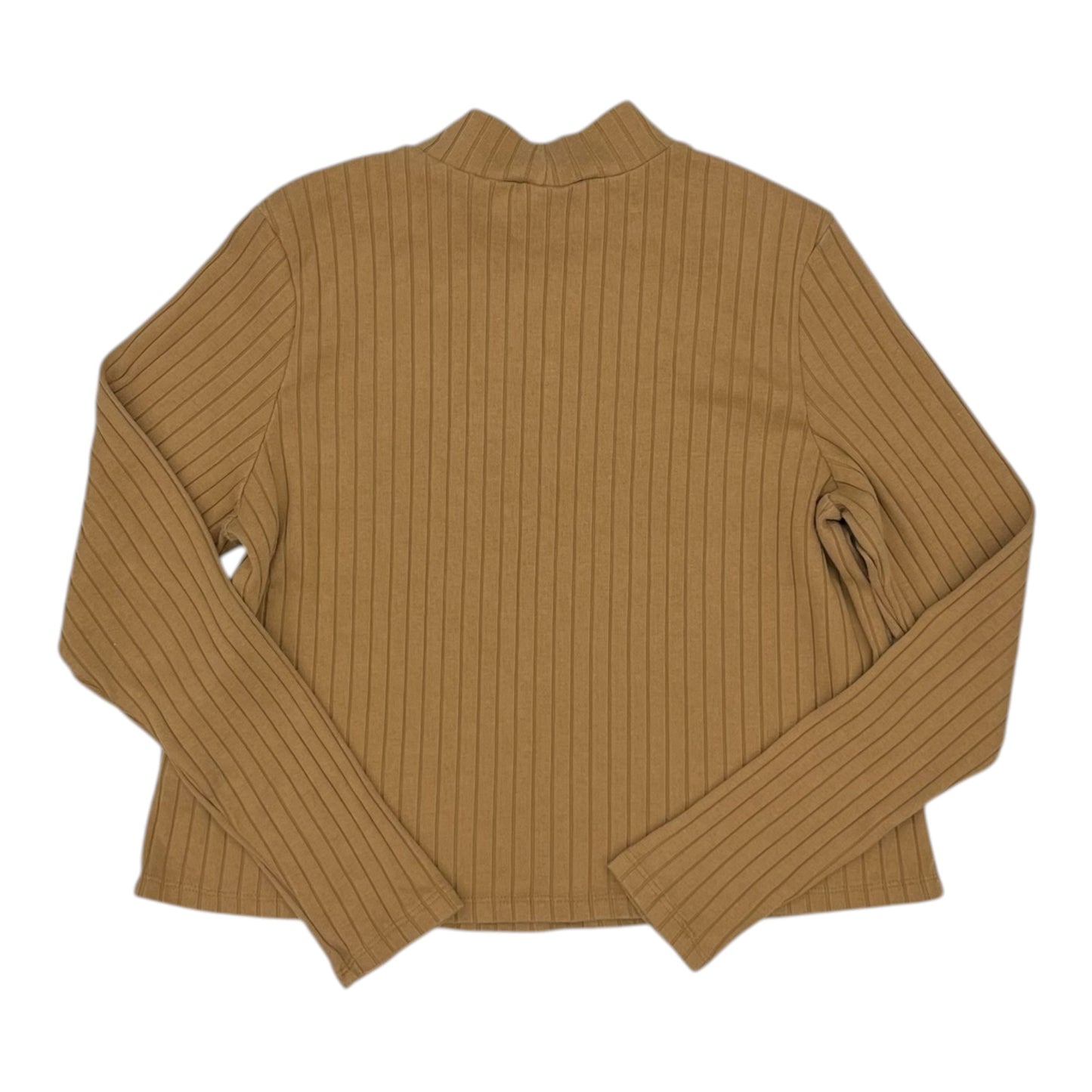 Top Ls By Old Navy In Tan, Size:L