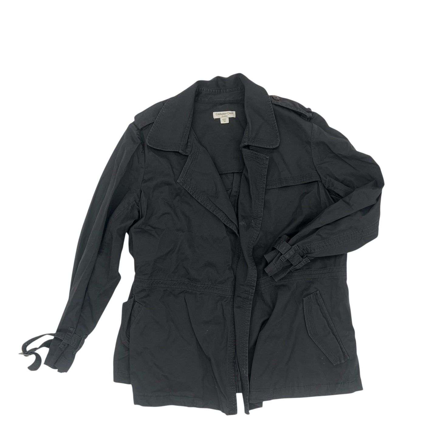 Jacket Utility By Coldwater Creek In Grey, Size:2X