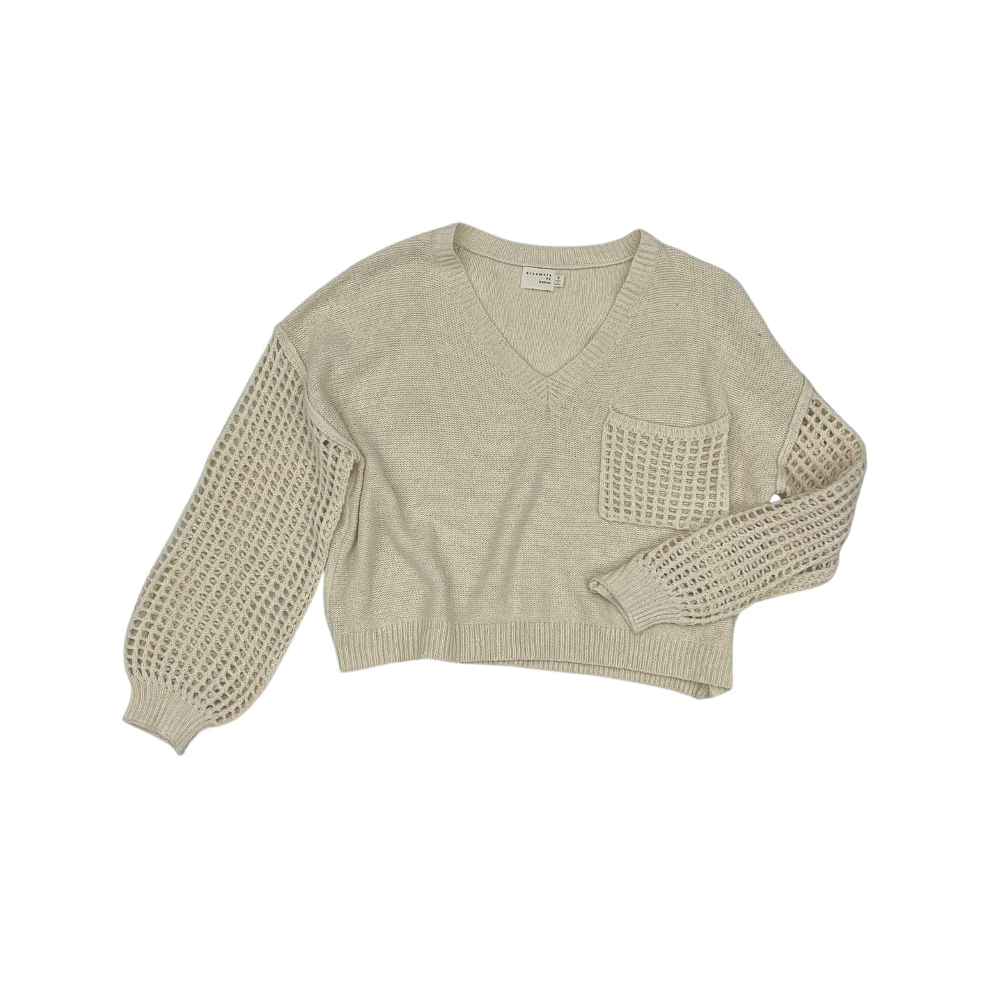 Sweater By Dreamers In Tan, Size:S