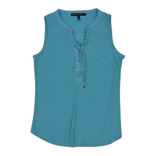 Blouse Sleeveless By White House Black Market In Blue, Size:S