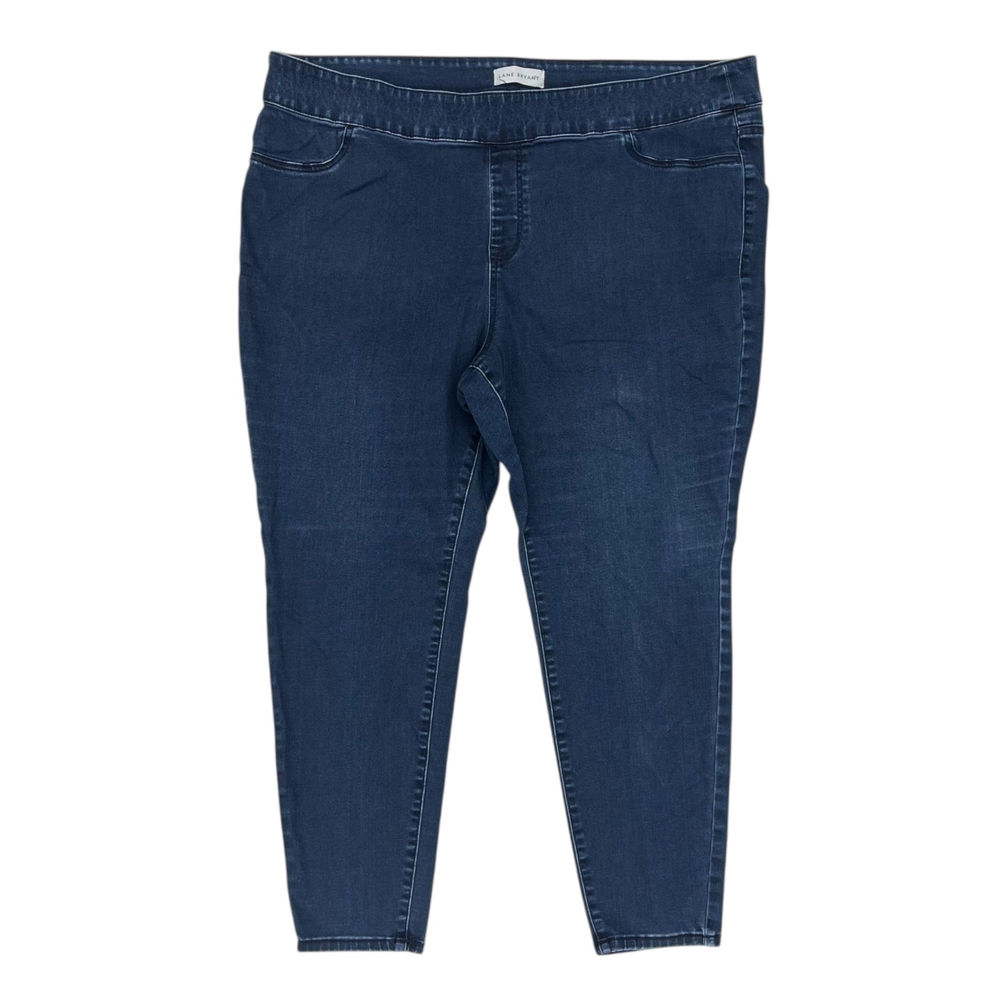 Jeans Jeggings By Lane Bryant In Blue Denim, Size:24