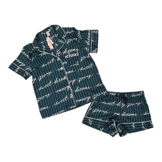 Lounge Set Shorts By Victorias Secret In Green, Size:S