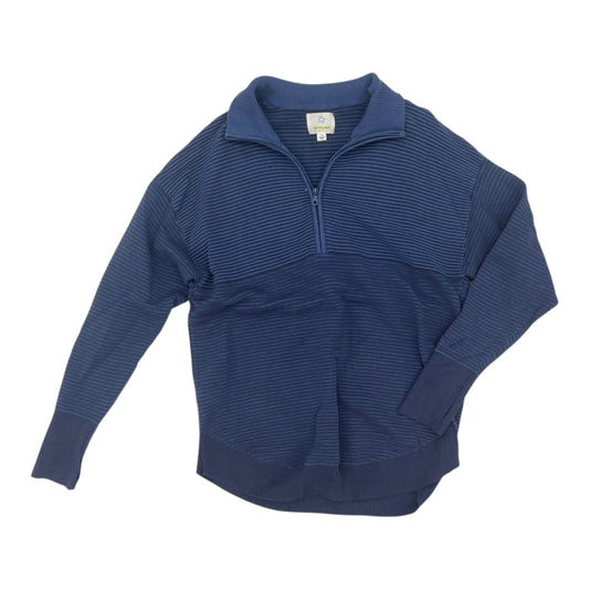 Sweatshirt Collar By Aerie In Blue, Size:L