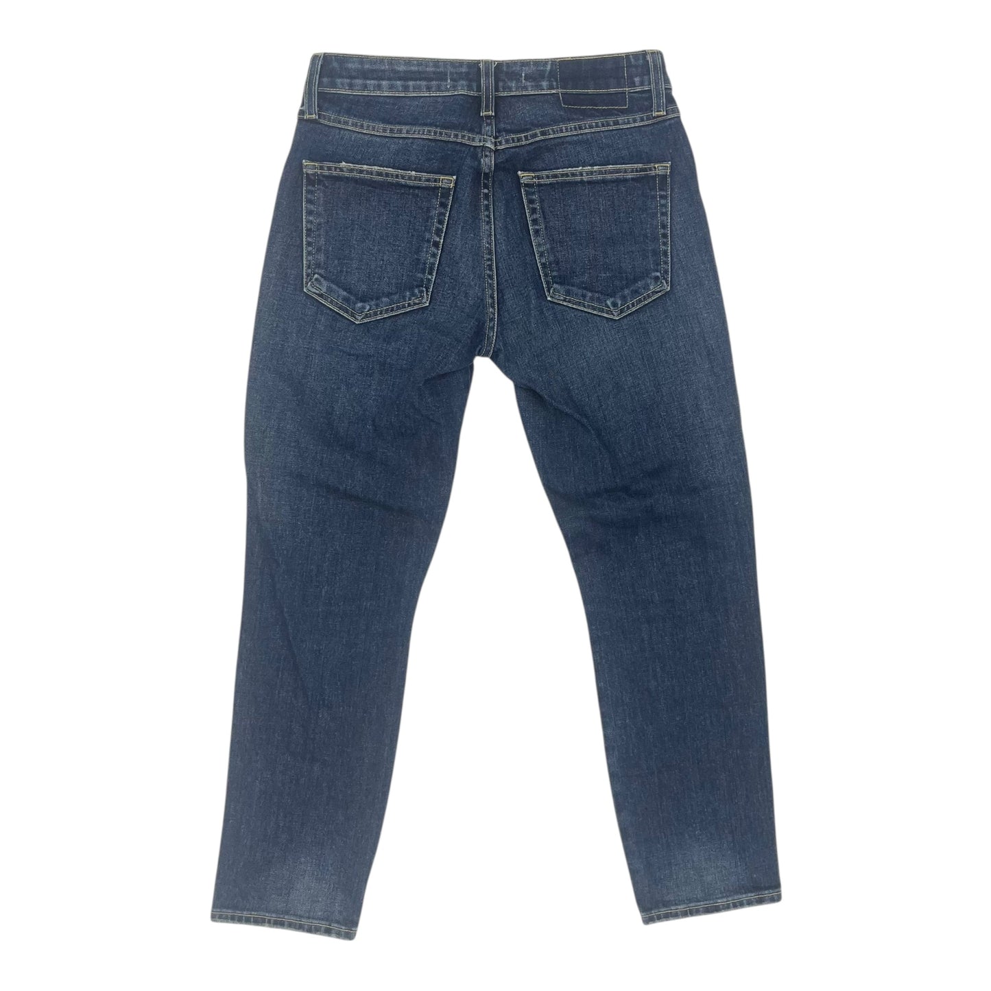 Jeans Cropped By Amo In Blue Denim, Size:2