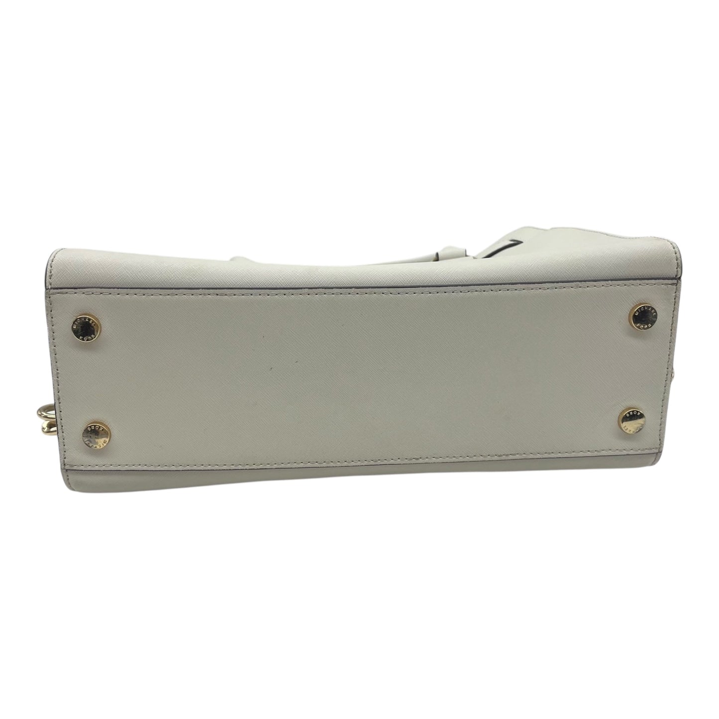 Handbag Designer By Michael Kors In Cream, Size:Large