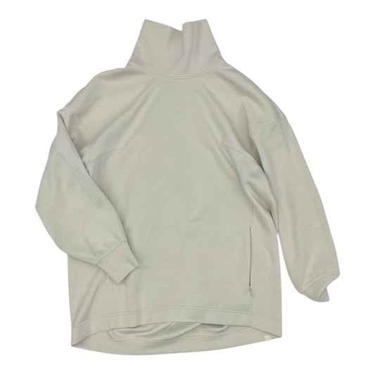 Sweatshirt Collar By Lululemon In Grey, Size:M