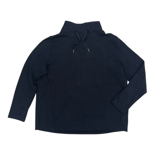 Sweatshirt Collar By Spanx In Navy, Size:Xl