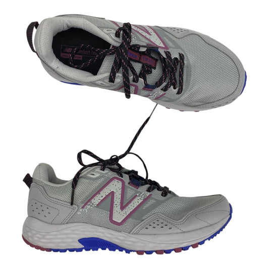 Shoes Athletic By New Balance In Grey & Purple, Size:9