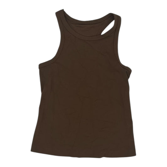 Athletic Tank Top By Lululemon In Brown, Size:Xs