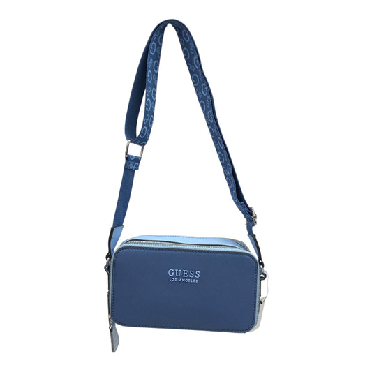 Crossbody By Guess In Blue, Size:Medium