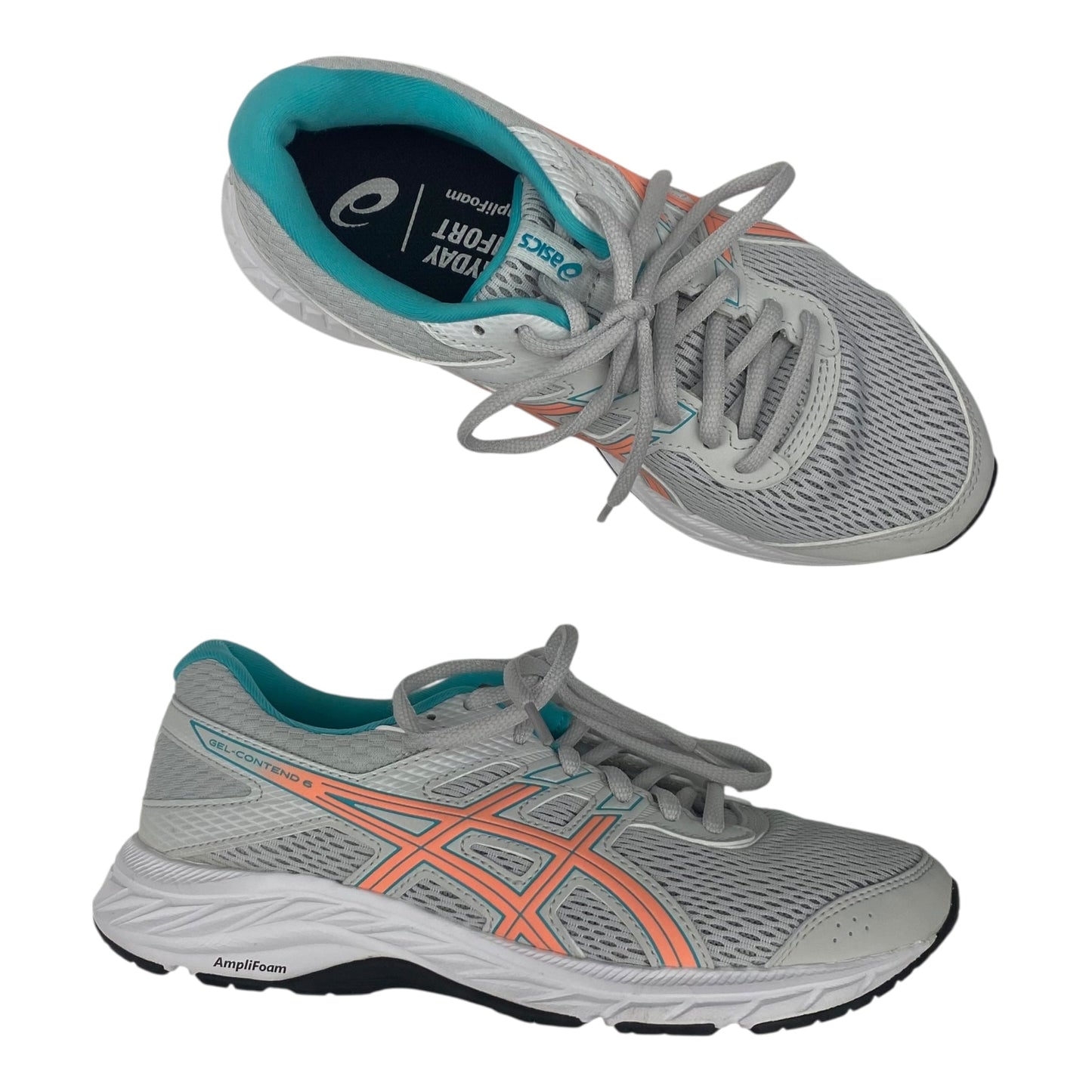 Shoes Athletic By Asics In Grey, Size:6.5