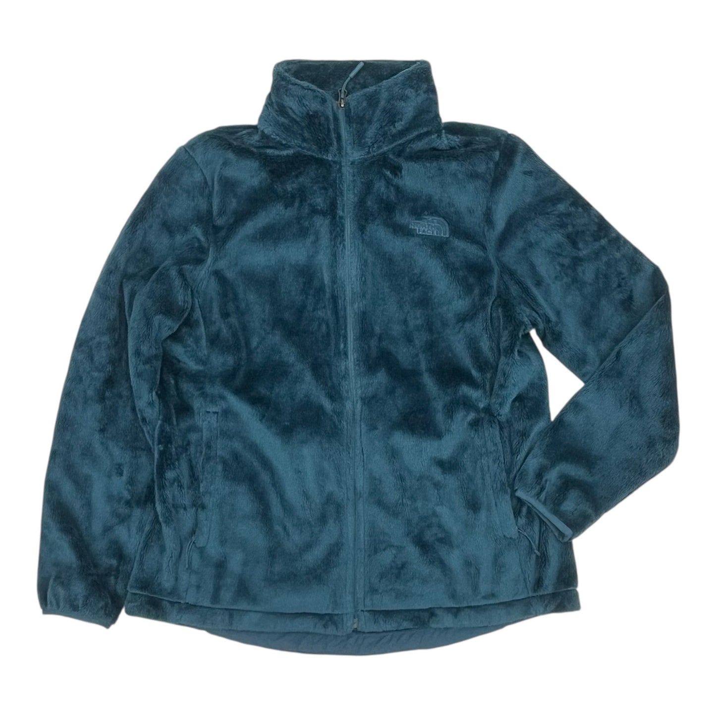 Athletic Jacket By The North Face In Teal, Size:Xl