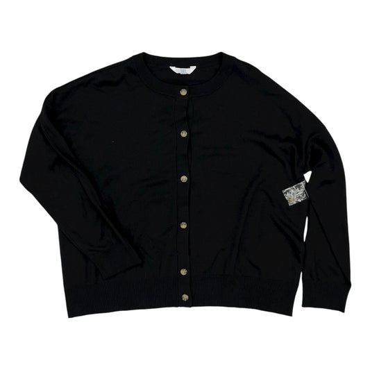 Sweater Cardigan By Time And Tru In Black, Size:Xl