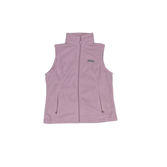 Vest Faux Fur & Sherpa By Columbia In Purple, Size:L