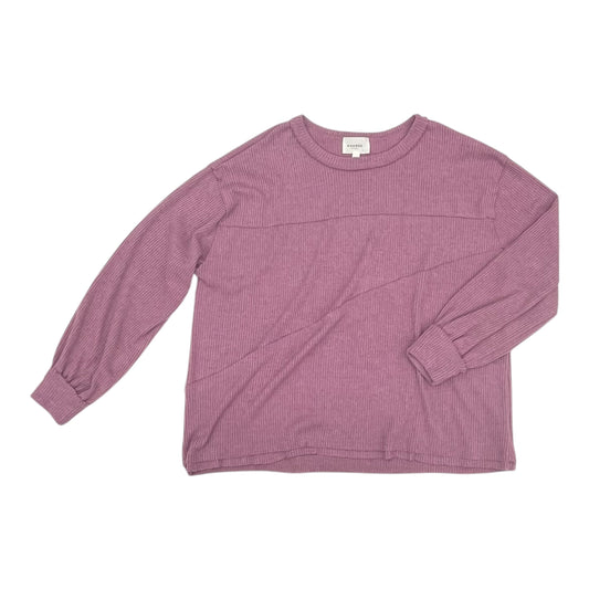 Top Ls By Andree By Unit In Purple, Size:M