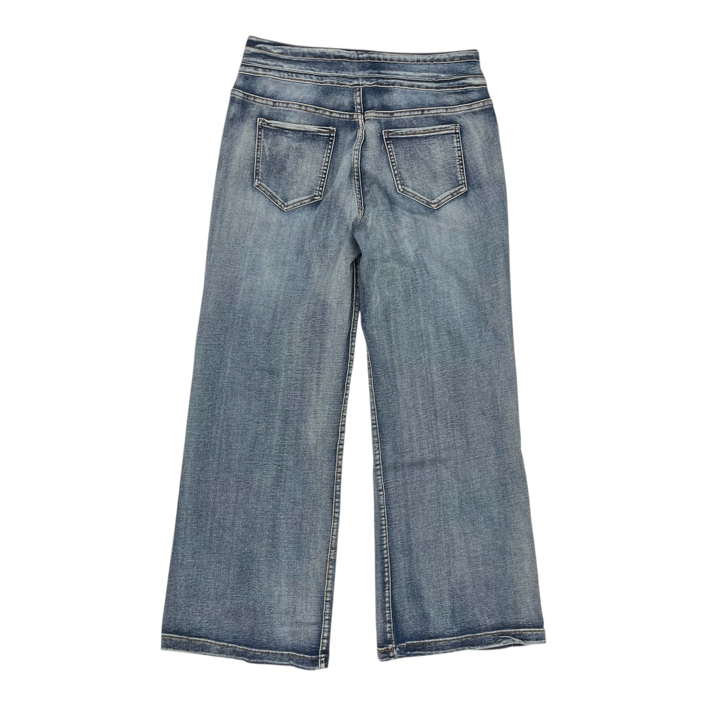 Jeans Flared By Cme In Blue Denim, Size:Xl