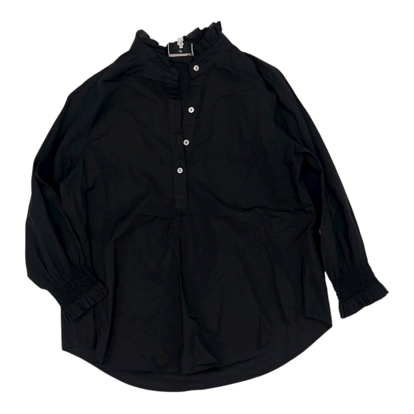 Blouse Ls By Tuckernuck In Black, Size:M
