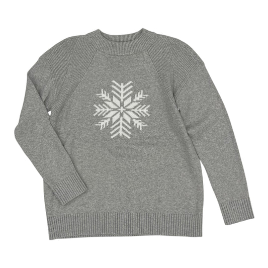 Sweater By Talbots In Grey, Size:Mp