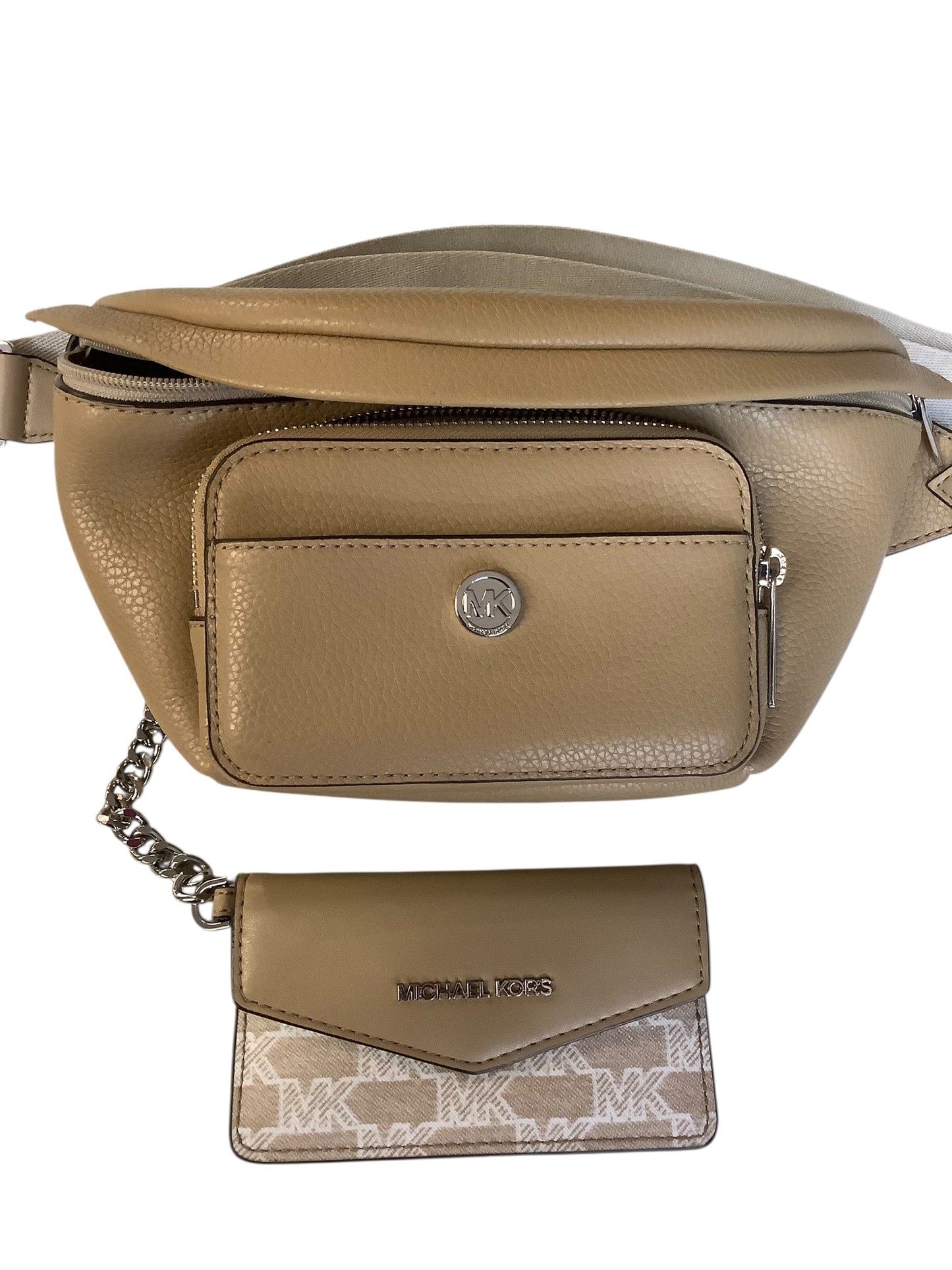 Belt Bag Designer By Michael Kors In Brown, Size:Large