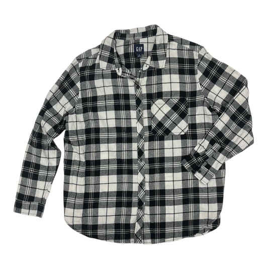 Top Ls By Gap In Black & White, Size:Xl