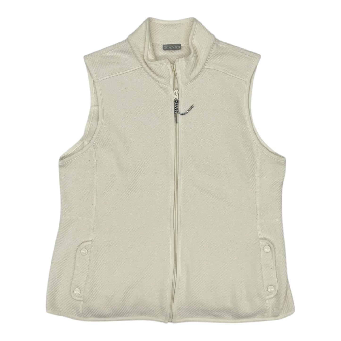 Vest Other By Talbots In Cream, Size:M