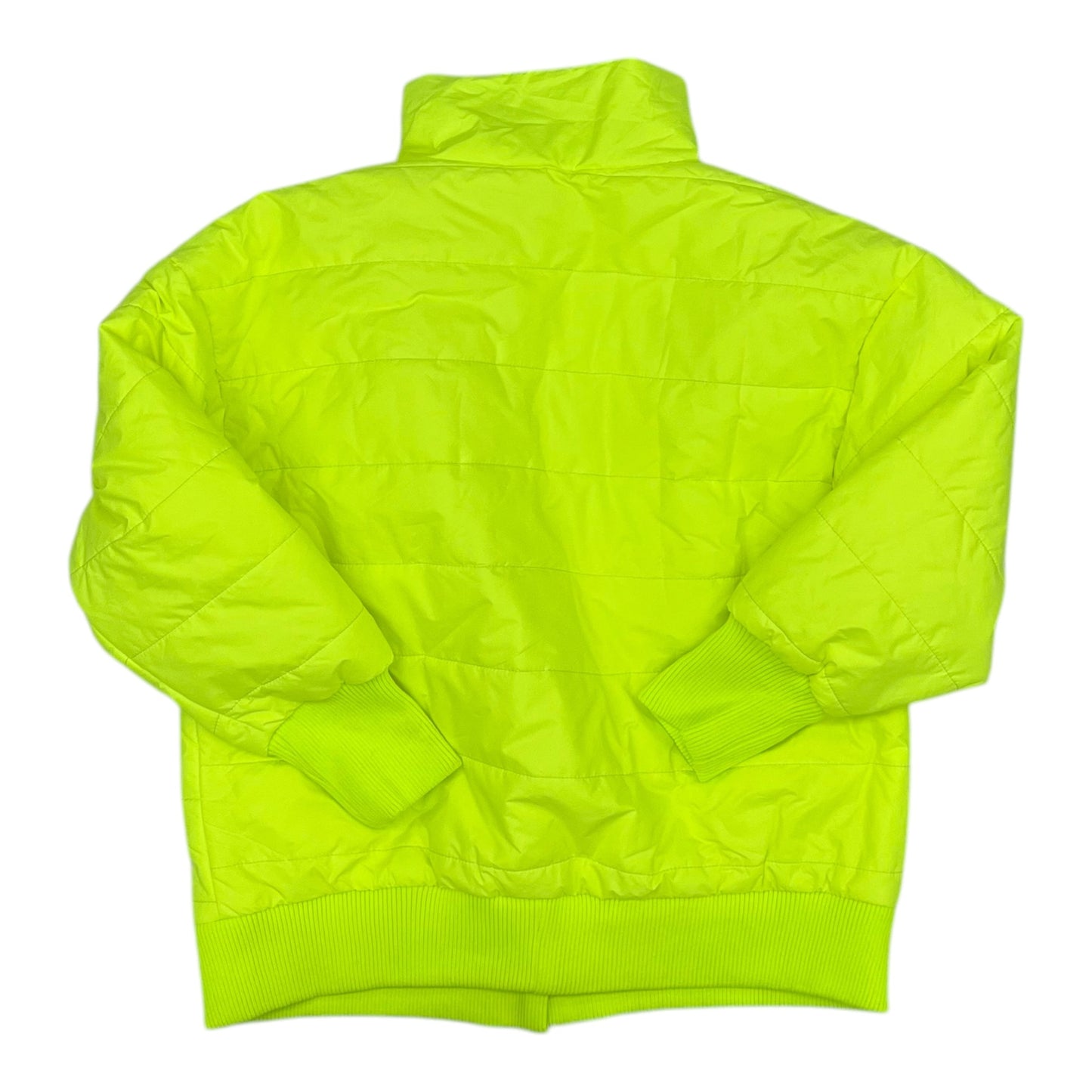 Jacket Puffer & Quilted By Jodifl In Yellow, Size:M